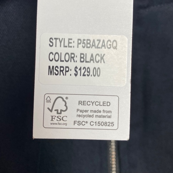 DKNY NWT Womenʻs Sleeveless Lined Zip Front Vest Top Large - Picture 5 of 10